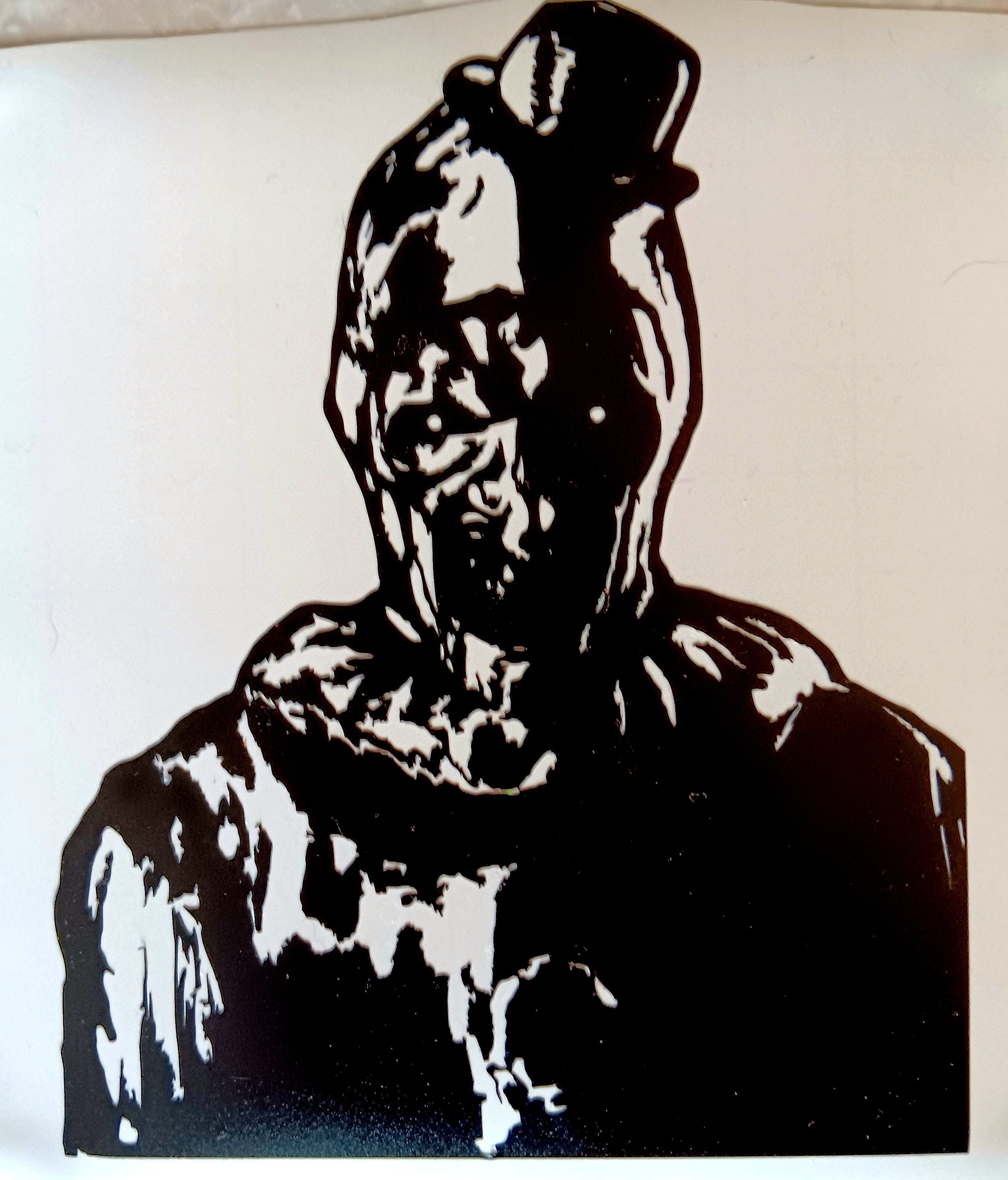 Terrifier Sadistic Stare Vinyl Horror Decal