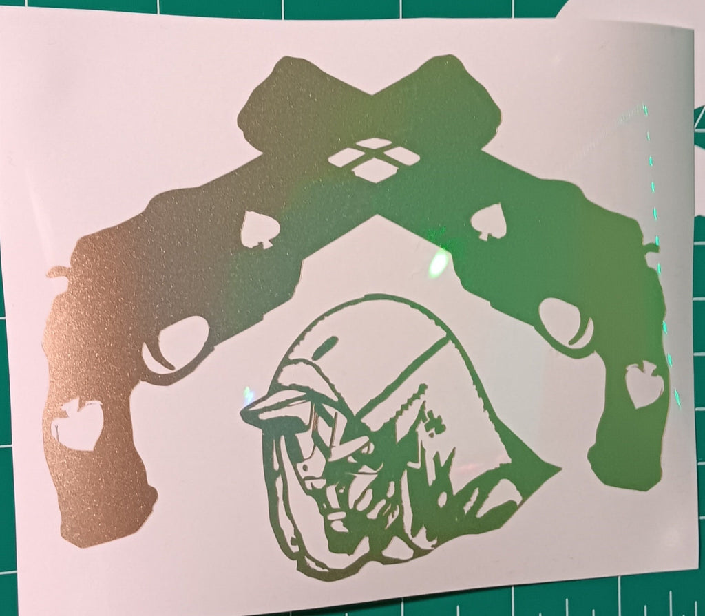 Ace of Caydes Vinyl Decal - Memento Mori (5.5" × 4.25")