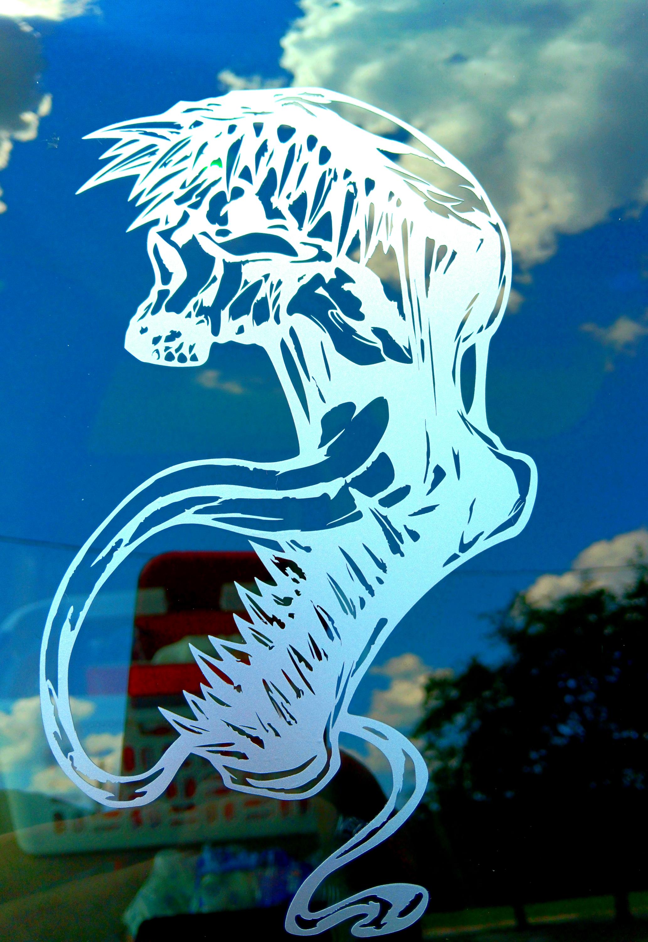 Klyntarian Devour Vinyl Decal - 4.5" x 8"