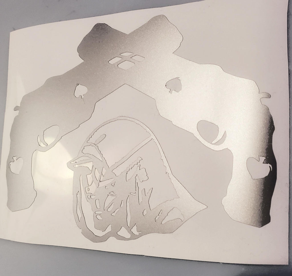 Ace of Caydes Vinyl Decal - Memento Mori (5.5" × 4.25")