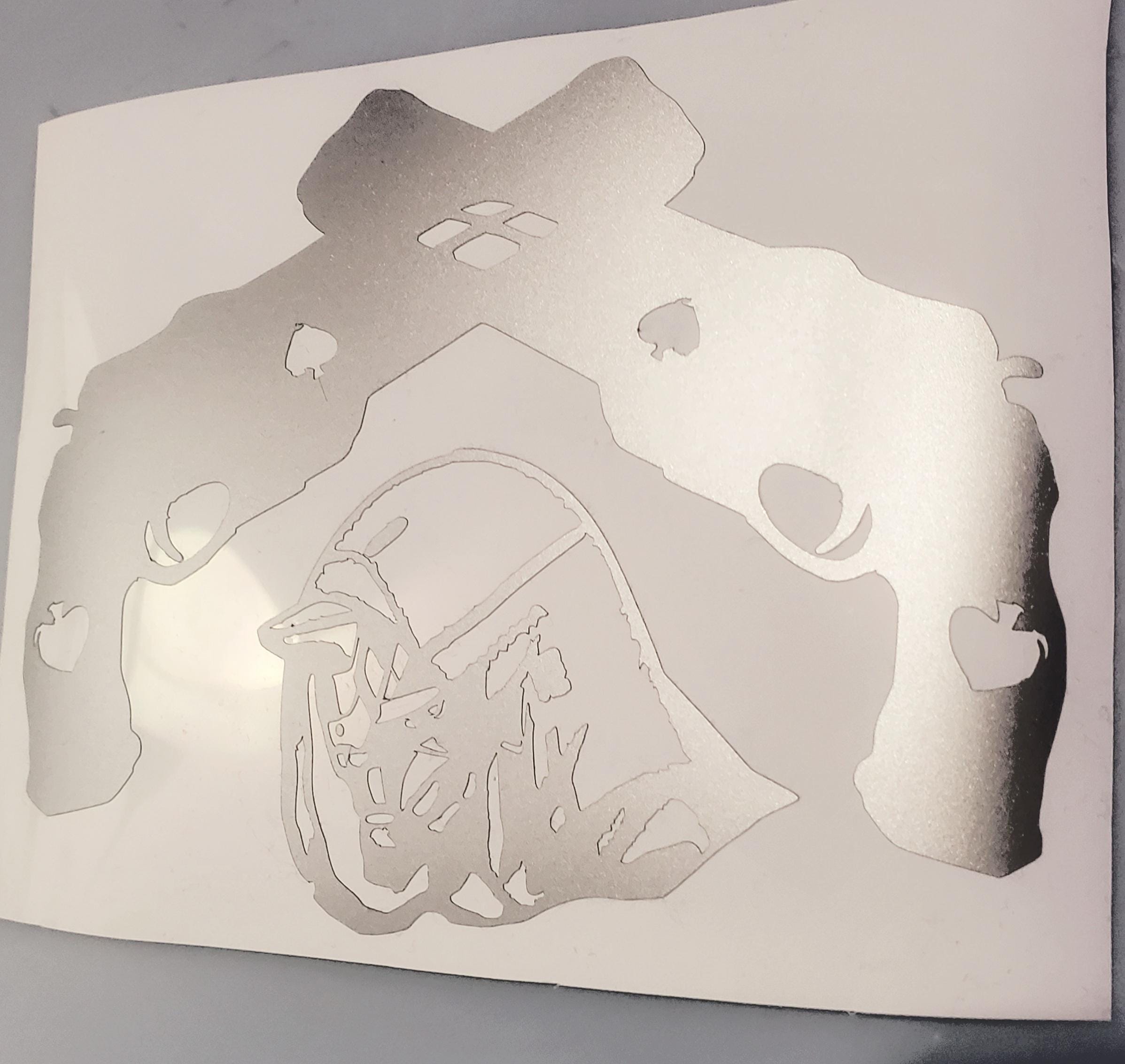 Ace of Caydes Vinyl Decal - Memento Mori (5.5" × 4.25")