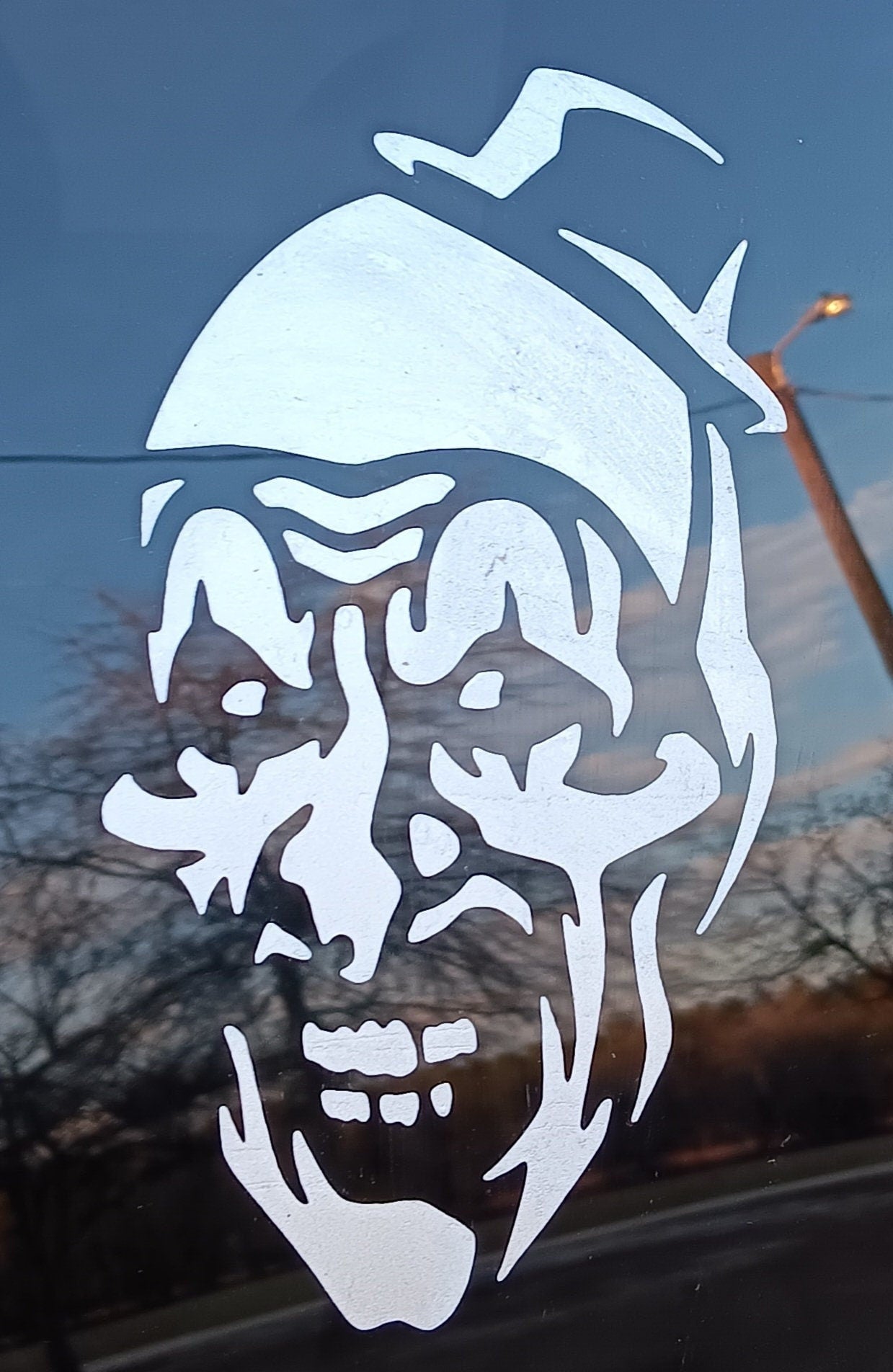 Terrifier mischievously malicious grin
