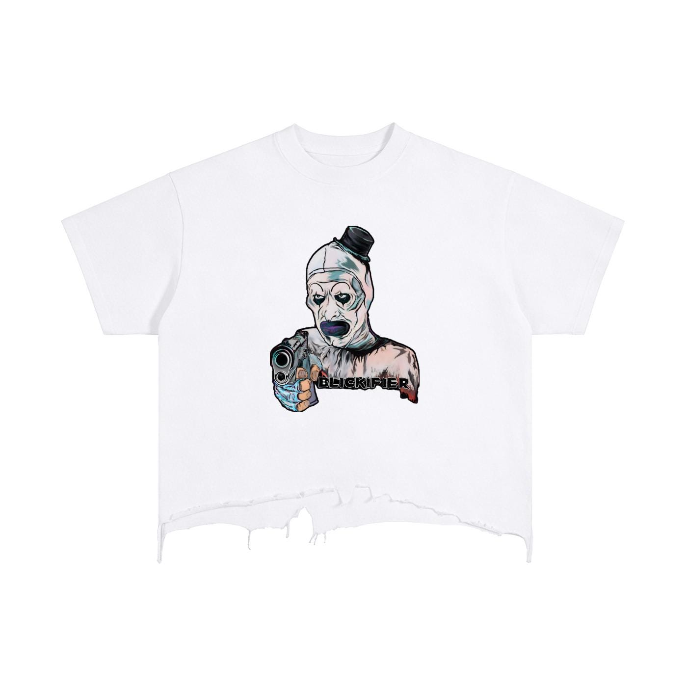 Vintage Wash Boxy Distressed Hem T-Shirt