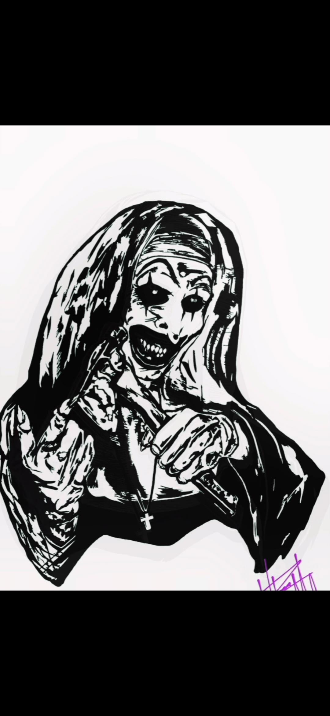 Terrifying Pairing            Vinyl Horror Decal